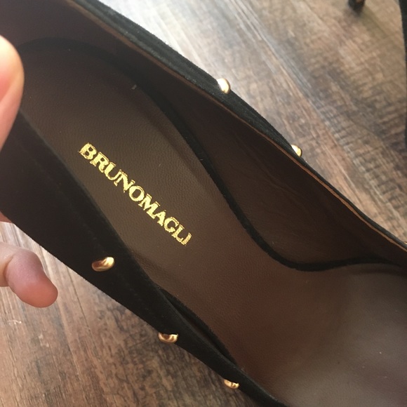 Brunomagli Black Suede Pumps! - Picture 6 of 7